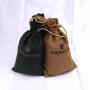 Custom Logo Printing Luxury Drawstring Suede Bag For Packaging Underwear Makeup Storage Gift Dust Suede Pouch