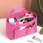 Gelory Cosmetic Makeup Bag Portable Beauty Pouch Functional Bag Toiletry Make Up Makeup Organizers