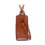Custom Oiled Waxed Vegan Leather Tote Bags Handbags For Women Ladies Purses