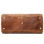 2024 Custom Crazy Horse Genuine Leather Travel Bags For Vintage Men Duffel