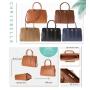 SUSEN CHRISBELLA 2022 Wholesale PU Leather branded Handbags custom Logo Ladies bags Fashion handbags for women