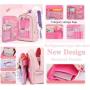 ZR899 Waterproof Girl Schoolbag Children Backpack Colorful Cartoon Portable Fashion Large Capacity Pupil  Kid Outdoor Schoolbag