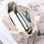 Big Capacity Corduroy Tote Bag Casual Shoulder Bags Handbags Crossbody Shopping Bag With Zipper And Outer Pocket for Women