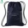 New Arrival Custom Design 420D Polyester Sport Drawstring Gym Bag With Water Bottle Holder