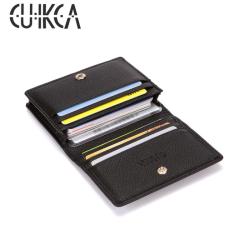 HF051 CUIKCA New Fashion Unisex Credit Card & ID Holders Wallet Customized Logo Wallet Coins Purse Business Card Holders