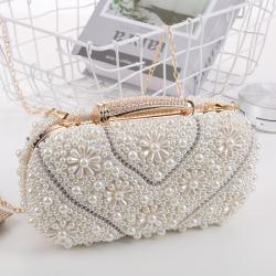 Evening Bag with Detachable Chain Clutch Purse for Women Sparkling Party Handbag for Wedding ladies bags