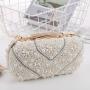 Evening Bag with Detachable Chain Clutch Purse for Women Sparkling Party Handbag for Wedding ladies bags