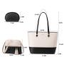 Lovevook 2022 Custom logo PU Leather Crossbody Bag Ladies 3 PCS Handbags Set Womens Tote Purse and Handbags