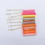 Spot Goods No MOQ Portable Cute Waterproof antifouling PVC Card Bag Coin Purses Zipper Transparent Wallet