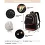 LOVEVOOK High Quality Anti Theft Business Laptop Backpack Bags Fashion School College Students Daypacks Travel Backpacks Women