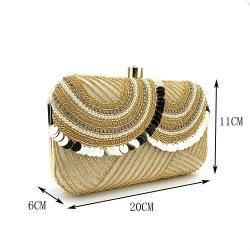 2024 custom Bling Bling Crystal Handbags Ladies Rhinestone Tote Bag Handmade Pearl Evening Bags