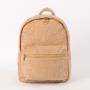 High Quality Winter Fluffy Brown Teddy Bear Plush Backpack Adjustable Straps Cute Teddy Soft Plush Backpack