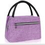 Gelory Reusable Waterproof Tote Lunchbag Women Insulated Cooler Lunch Bag For Office Lady