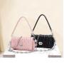 Fashion Shoulder Bag Mini Crossbody Bag Chain Diamond Female Handbags Sheepskin Casual Ladies Bags
