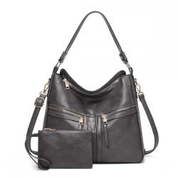 Popular large capacity handbags soft leather crossbody shoulder bag women bag set ladies hand bags