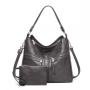 Popular large capacity handbags soft leather crossbody shoulder bag women bag set ladies hand bags