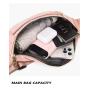 KBW192 Wholesale Large Capacity Ins Waist Bag Fashion Double Zip Crossbody Mobile Phone Waist Bag Ladies Chest Bag