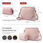 LOVEVOOK women bag set crossbody bags for women shoulder messenger bags ladies handbags