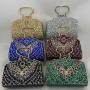 Wholesale Handmade Rhinestone Purse Woman Handbag Clutch Bags Retro Evening Bag For Ladies