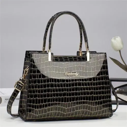2024 Stone Pattern High Quality New Fashion Latest Ladies Shoulder Bags Diagonal Crossbody Bags Women's Handbags