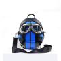 2024 New helmet bag Funny cute fashion street popular backpack Women crossbody handbag ladies Cool girl Cool boy backpack 23 cm