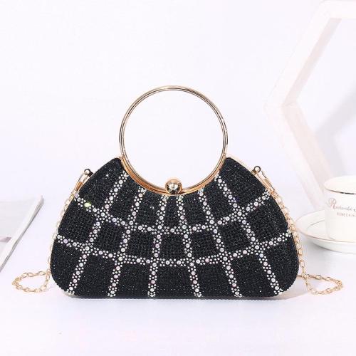 Fashion Ladies full rhinestone Clutch Small Designer Fleece Crossbody Bags Luxury Handle Party Evening Women Velvet Envelope Bag