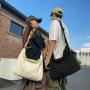 Wholesale Factory Custom Canvas Shopping Bag Korean Casual Fashion crossbody Shoulder Bag for Student