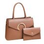 OEM883 New Fashion Bolsos Mujer 2 pcs in Sets Women Handbag Leather Shoulder Bag Female Brand Design Handbag Sets for Women