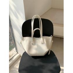 2024 new wholesale soft pu leather shoulder bag fashion trend handbag Large capacity premium tote bag for women