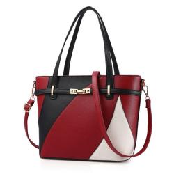 Fashion Leather shoulder luxury  contrast colors trends ladies bags women's handbags 2023
