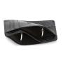 CUIKCA RFID Blocking Carbon Fiber Pattern PU Leather Wallet Purse Unisex Driver's License Card Holder Business ID Bank Card Case