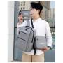 Wholesale Custom Lightweight Three-piece Set Large Capacity Computer Laptop Backpack With Crossbody Bag and Clutch Bag