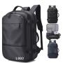 17-Inch Expandable Film Travel Laptop Bag Multi-Layer Fully Open Business  Computer Backpack Custom Logo Waterproof 30L Capacity