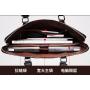 OEM fashion Men's business briefcase genuine leather men  handbag wholesale handbags factory