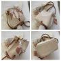 ZR025 Women's New Fashion Chain Portable Shoulder Bag With Advanced Sense Of Western-style Cross-body Bucket Bag In Summer