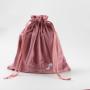 Embroidery Logo Velvet Jewelry Packaging Bag Gift Drawstring Velvet Pouch High End Shoe Dust Bag