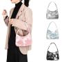 2024 Custom Tie-dye Canvas Shoulder Hobo Bag For Minimalist Women Underarm Design