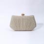 New Arrival Glitter Wrinkle Purse Banquet Bag Dress Straddle Single Shoulder Bag Elegant Clutch Evening Bags For Woman