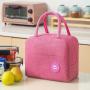 ZR893 Wholesale Waterproof Aluminum Foil Takeaway Insulated Lunch Bento Bag Thermal Insulation Portable Picnic Cooler Meal Bags