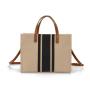 Cross-Border Korean Version Of Women'S Briefcase Celebrity Professional Simple Fashion Large Capacity Canvas Bag
