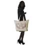 Wholesale Eco-Friendly High Quality Reusable Custom Logo Printed Fashion Cotton Canvas Tote Bag