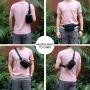 custom water proof metal zipper fanny pack black waist belt pouch pocket nylon Large 2L athletica everywhere belt bag