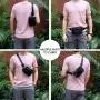 custom water proof metal zipper fanny pack black waist belt pouch pocket nylon Large 2L athletica everywhere belt bag
