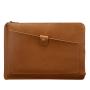 Custom business laptop bag genuine leather slim sleeve laptop case bag leather sleeve pouch bag