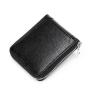 MSW001 Hot Sale Exclusively Anti-theft Brushed RFID Leather Men's Wallet Short Zipper Leather Purse for Men