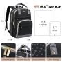 LOVEVOOK custom logo wholesale anti-theft business commute travel backpack custom 15.6in computer bag women laptop Backpack