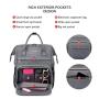 LOVEVOOK 2023 Wholesale 15.6 17 Inch Business Computer Laptop Backpacks Fashion nylon Travel Bags Purses Students School Bookbag