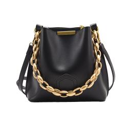 China Supplier Bolsos Mujer Shoulder Bag Chains Crossbody Pure Color Sac A Main Femme  Hand Bags For Women