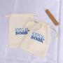 Custom Logo Printing Reusable Cotton Linen Jewelry Muslin Bag Organic Drawstring Christmas Gift Dust Pouch