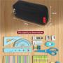 Gelory Large Capacity Pen Case Office College School Simple Stationery Organizer Bag Pencil Pouch for Teens Girls Adults